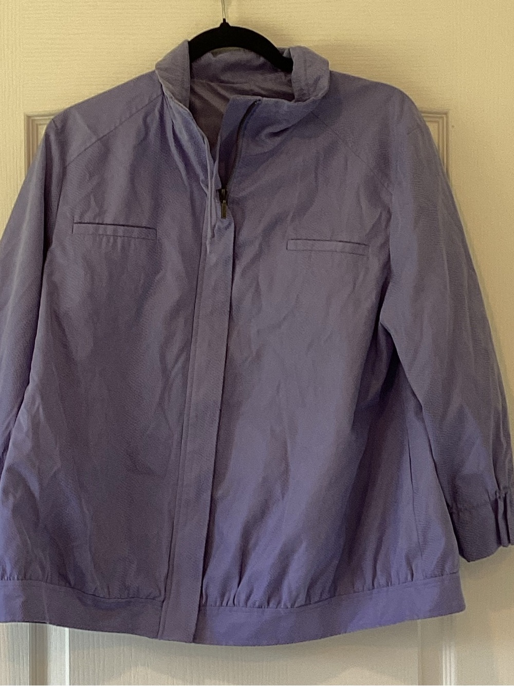 Chico's Lavender Button-Down Jacket 3 EUC